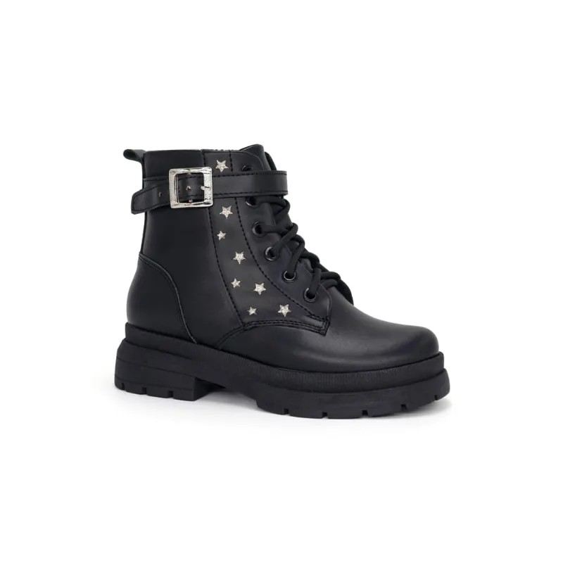 Botas Casuales Juvenil Par&ss MV25Q3-MOLLY NEGRO 32