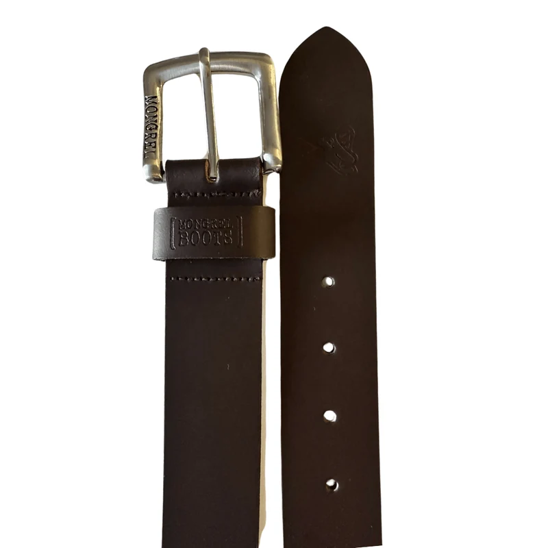 Mongrel Leather Belt (MBB002) Brown 42