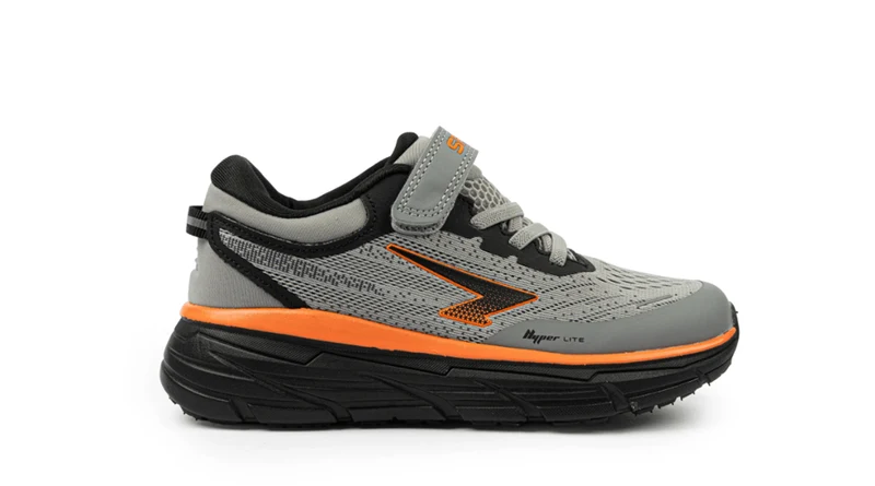 Sfida Boys Axion V Runner Grey/Black/Orange Grey/Black/Orange / 5