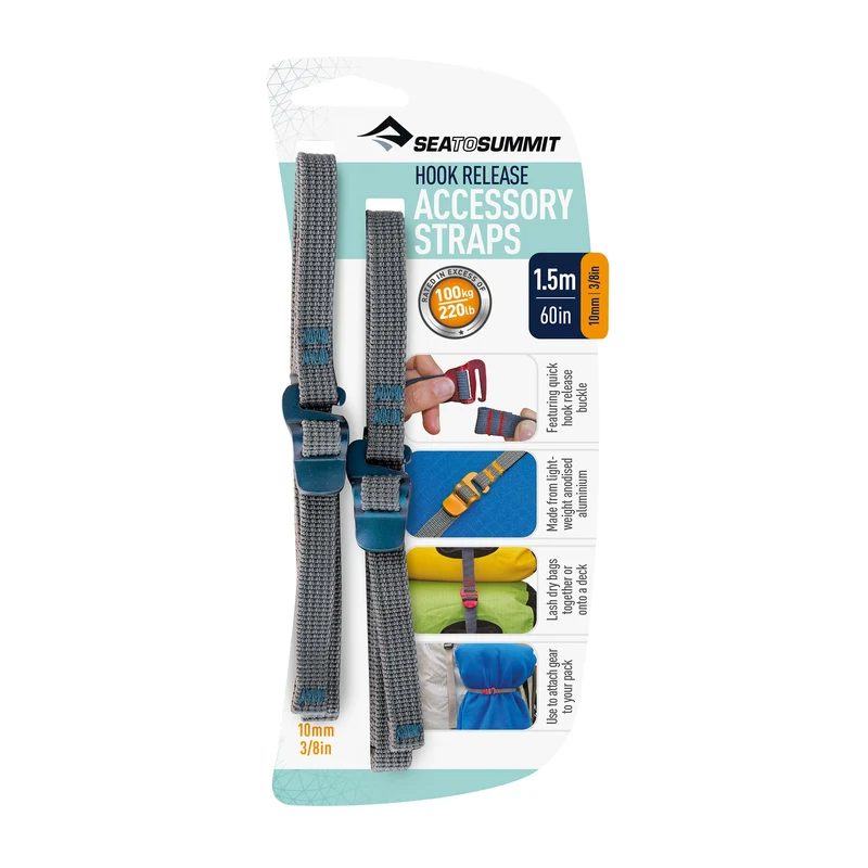 Accessory Strap W/ Hook Release 3/8inx60in 3/8INX60IN