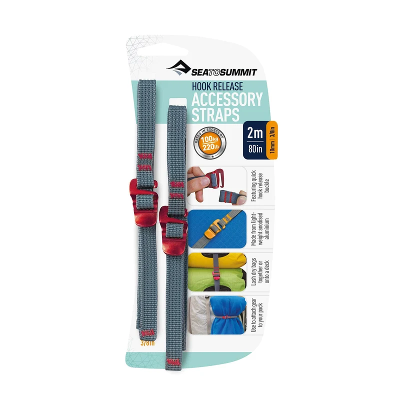 Accessory Strap W/ Hook Release 3/8inx80in 3/8INX80IN