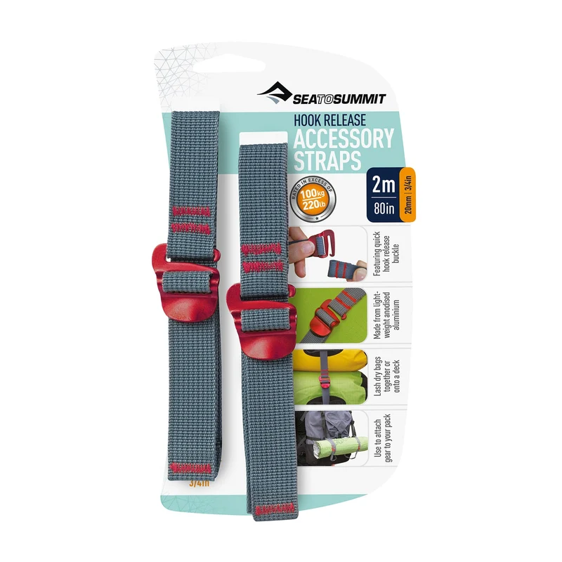Accessory Strap W/ Hook Release 3/4inx80in 3/4INX80IN