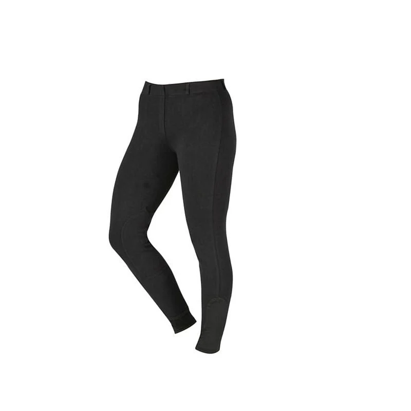Saxon Ladies KP Pull On Schooling Breeches Black / 36