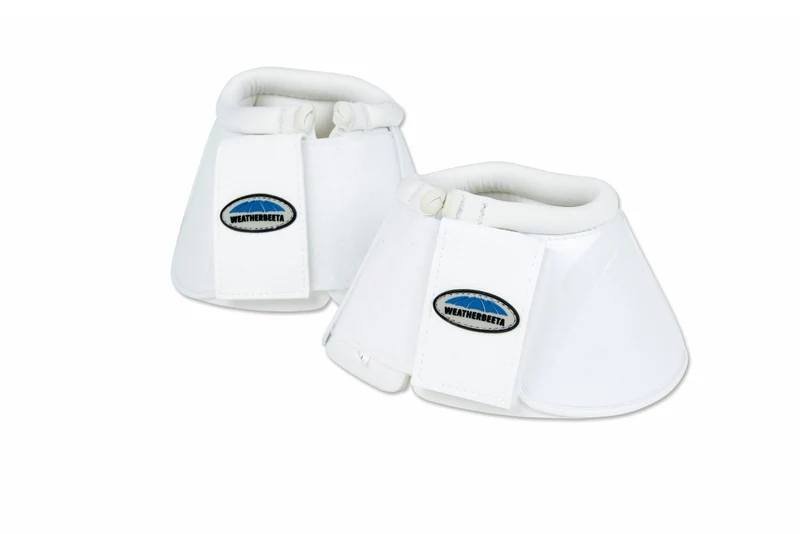 Weatherbeeta Impact Bell Boots White / Cob