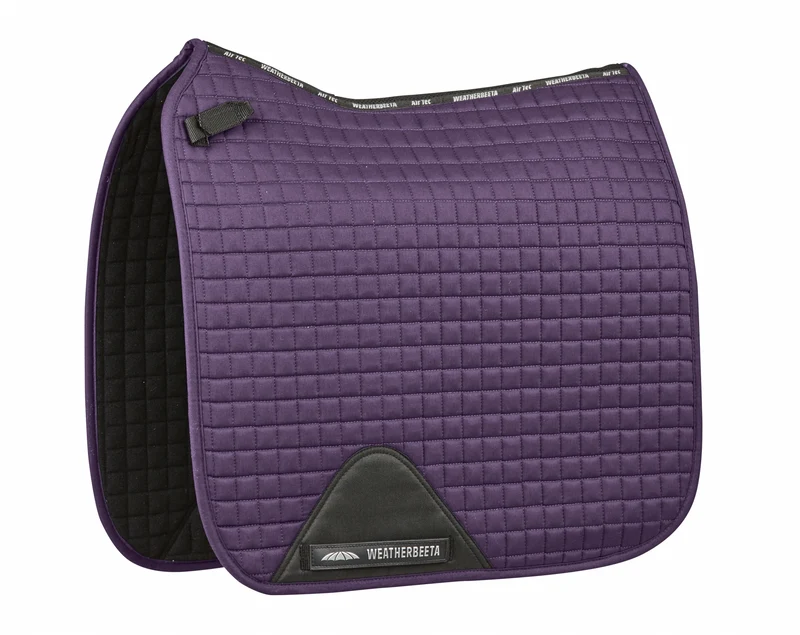 Weatherbeeta Prime Dressage Saddle Pad Purple Penant / Full