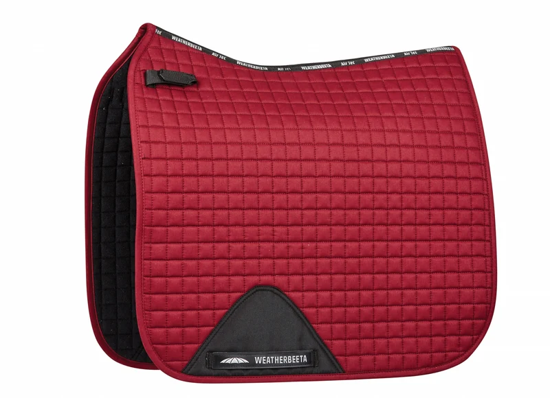 Weatherbeeta Prime Dressage Saddle Pad Maroon / Full