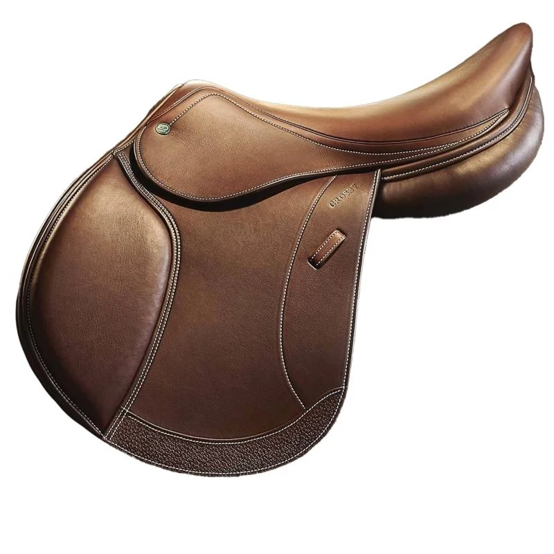 Crosby Prix De Nation Covered CC Jump Saddle Oiled Cognac / 16.5"