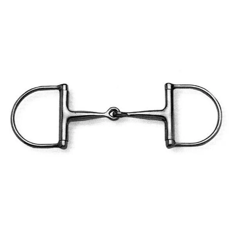 Korsteel Hunter Dee Snaffle Bit Stainless Steel / 5 1/4
