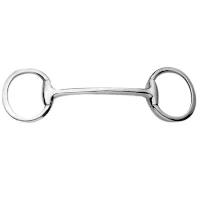 Korsteel Mullen Mouth Eggbutt Snaffle Bit Stainless Steel / 5