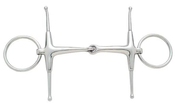 Korsteel Jointed Fulmer Snaffle Bit Stainless Steel / 5
