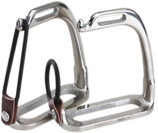 Korsteel Peacock Stirrup Iron Stainless Steel / 4