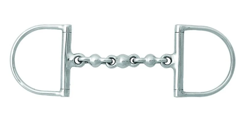 Korsteel Waterford Hunter Dee Ring Snaffle Bit Stainless Steel / 5 1/2