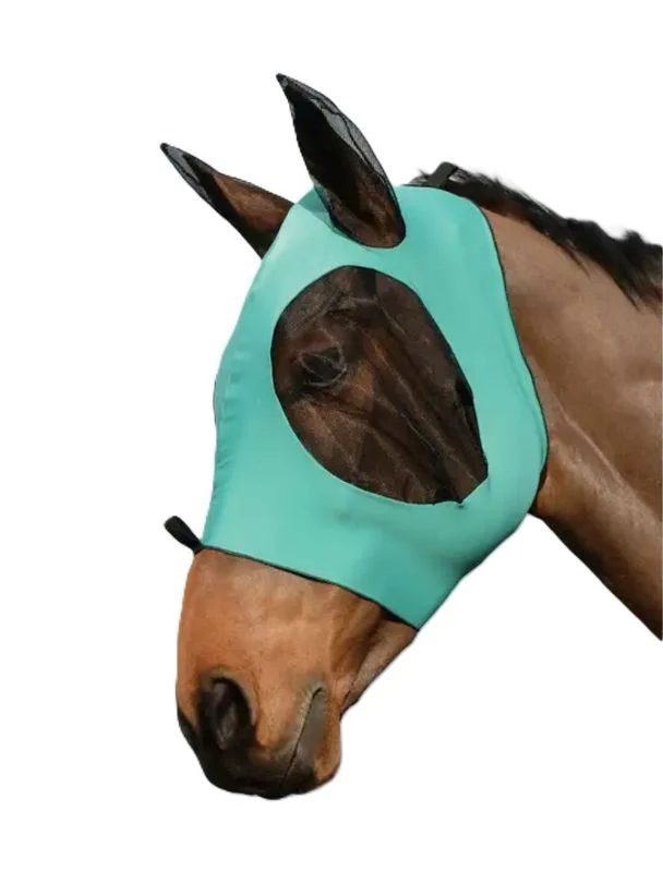 WeatherBeeta Stretch Bug Eye Saver With Ears Turquoise/Black / Cob