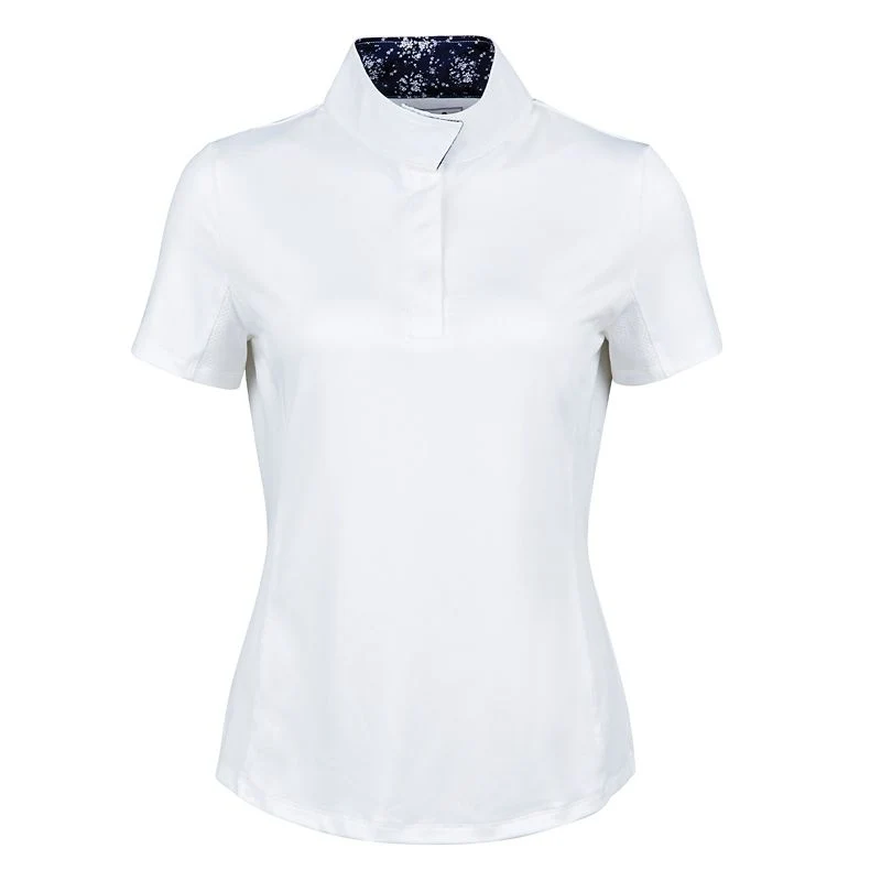 Dublin Ladies Ria S/S Comp Shirt Navy/White / Small