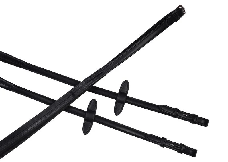 Collegiate Syntovia Rubber Reins Black / 54