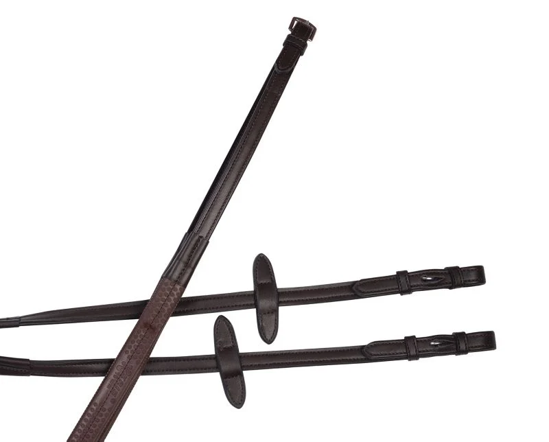 Collegiate Syntovia Rubber Reins Brown / 54