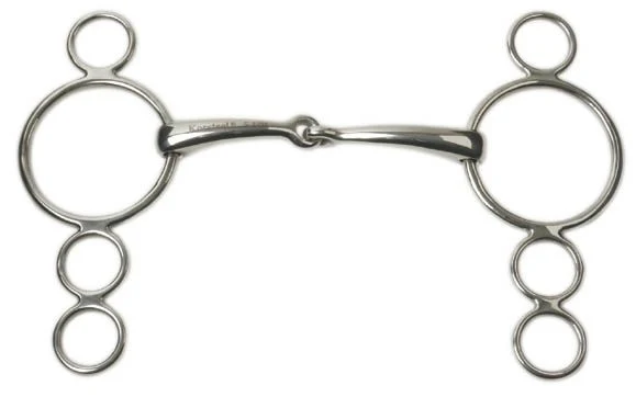 Korsteel European Elevator Gag Bit Stainless Steel / 5