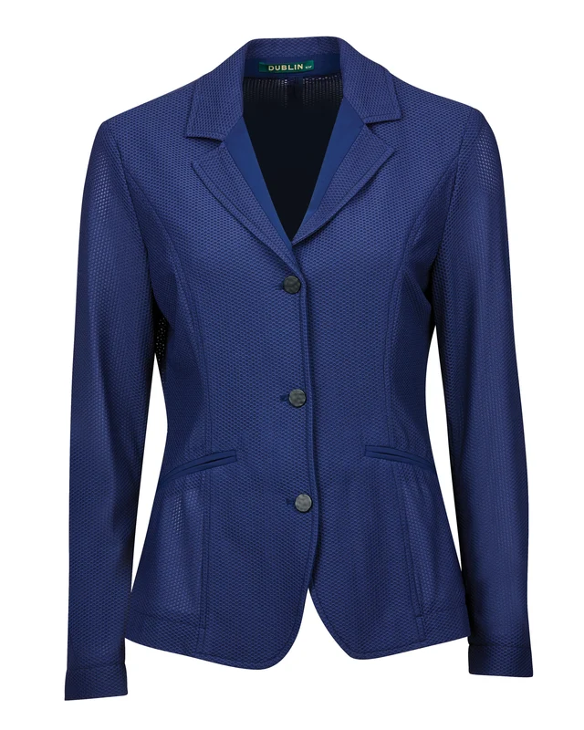 Dublin® Ladies’ Hanna Mesh Tailored Show Jacket II Navy / 14