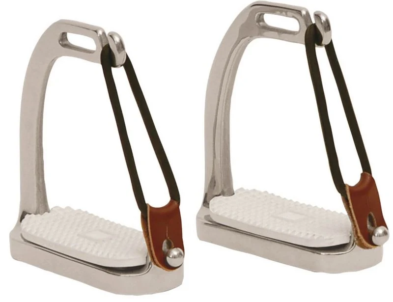 Korsteel Peacock Fillis Knife Edge Stirrup Stainless Steel / 4.25