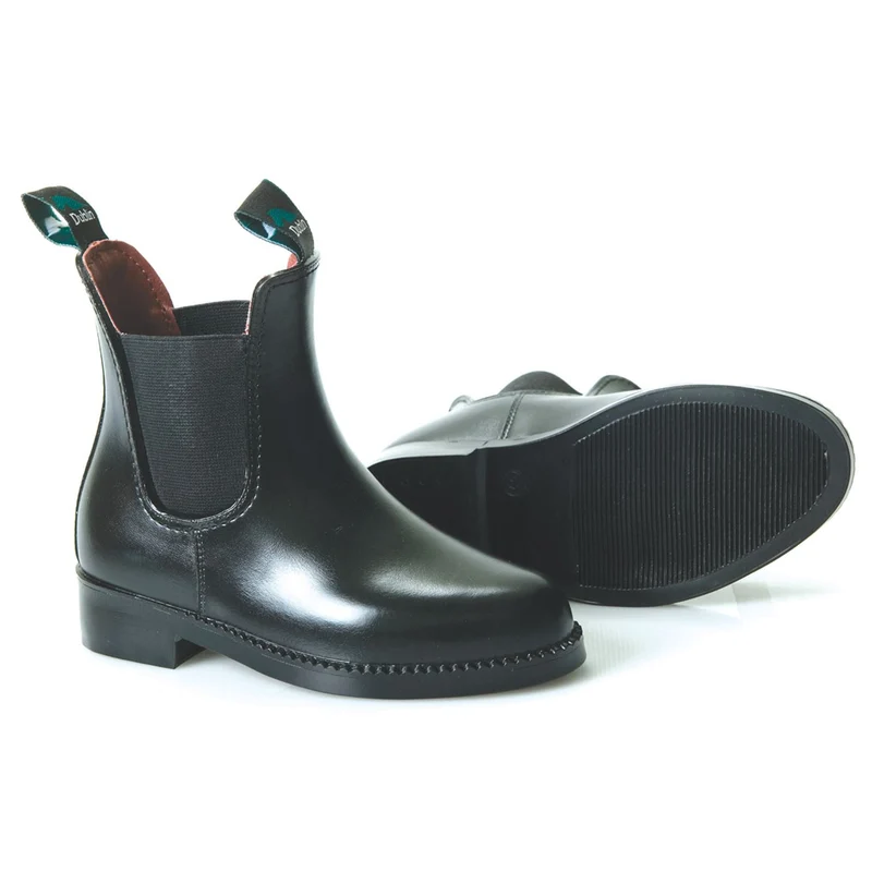 Dublin Universal Adults Jodhpur Boots 4UK Pull On / Black