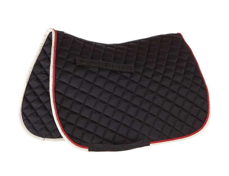 Roma Grand Pri All Purpose Saddle Pad Full / Navy/Red/White