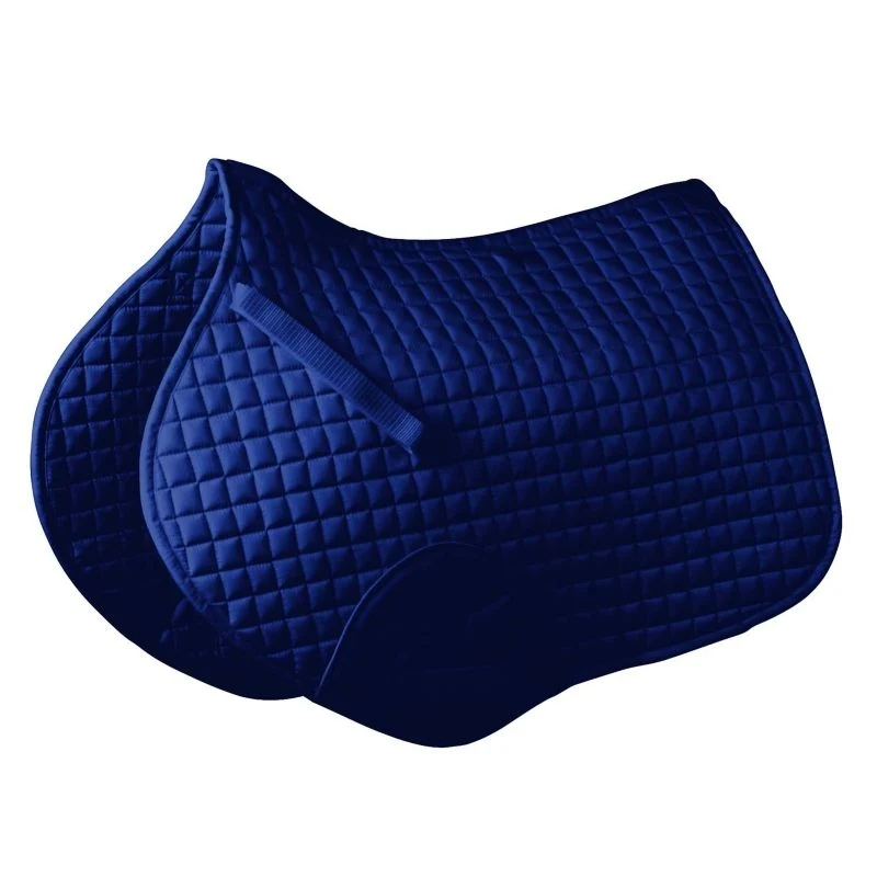 Roma Mini Quilt Shaped Saddle Pad Navy / Full