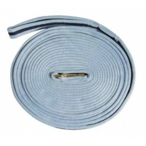 Kincade Two Tone Padded Lunging Rein 8 Metre / Aqua/Black