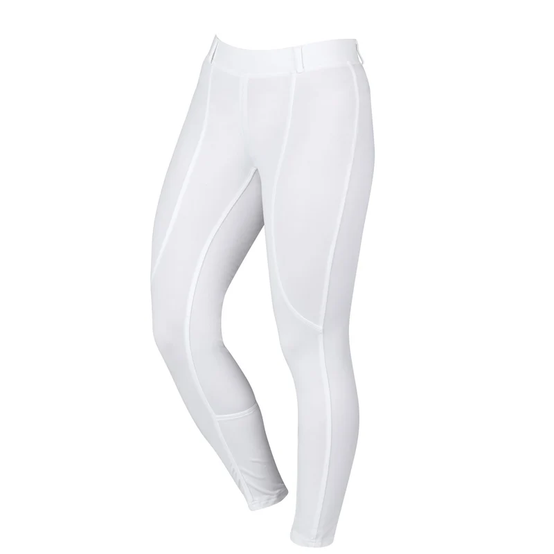 Dublin Performance Cool-It Gel Riding Tights Ladies 16/34 Inch / White