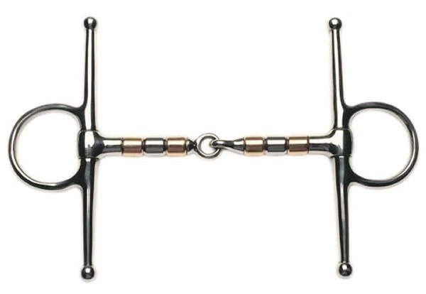 Korsteel Copper/Steel Mouth Full Cheek Eggbutt Stainless Steel / 5