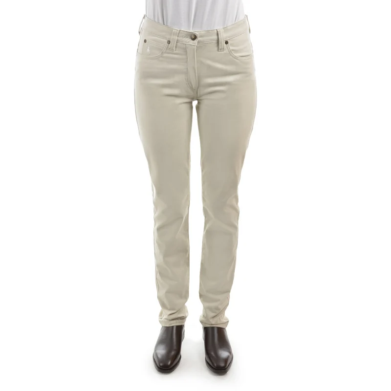 Thomas Cook Womens Stretch Moleskin Wonder Jeans Mid-Reg-Boot (TCP2229007) 34Leg Stone 11