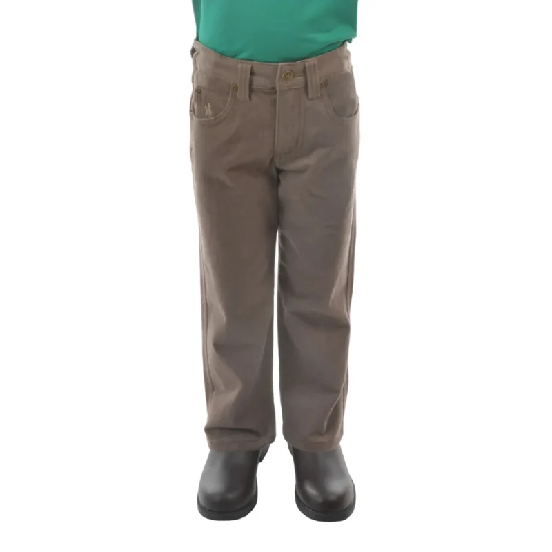 Thomas Cook Childrens Stretch Moleskin Jeans (TCP7208007) Greystone 6 / R