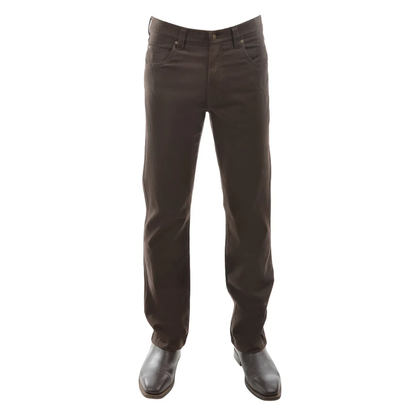 Thomas Cook Mens Stretch Moleskin Jeans (TCP1237007) (TCP1239007) (TCP1241007) Rich Brown 35 / 32