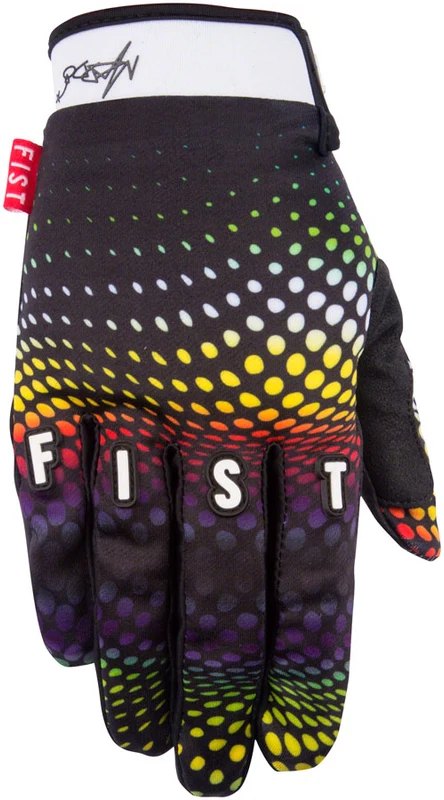Fist Handwear Robbie Maddison Waves Gloves Multi-Color Full Finger Small