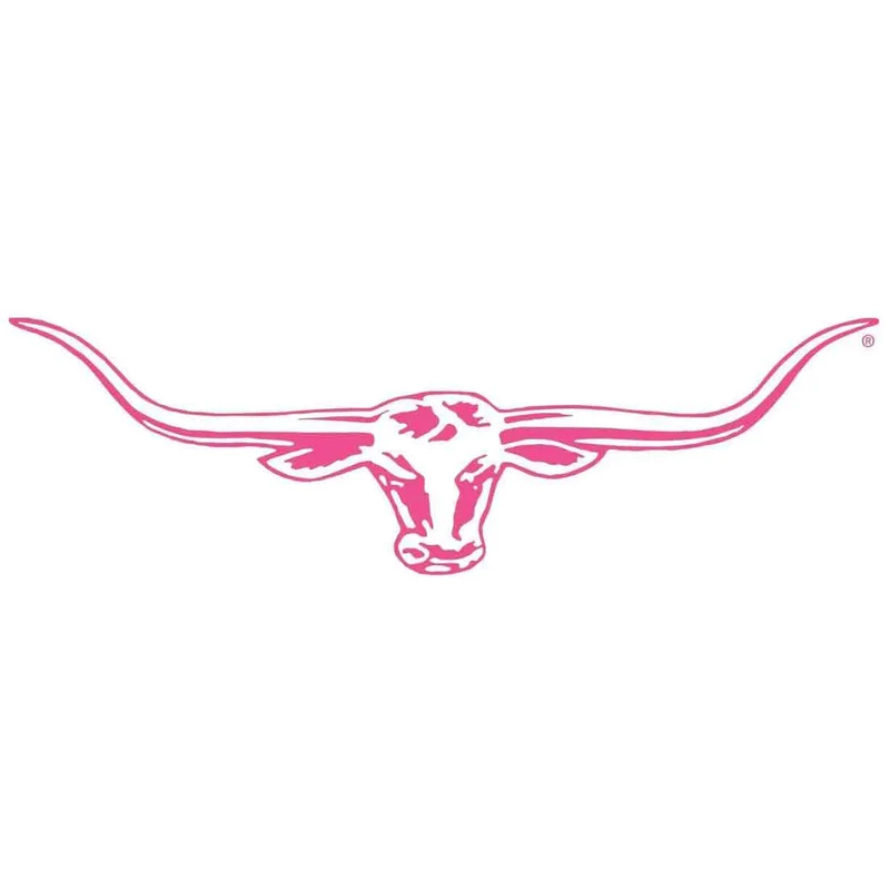 R.M.Williams Longhorn Decal Sticker (CG205) Pink 70cm