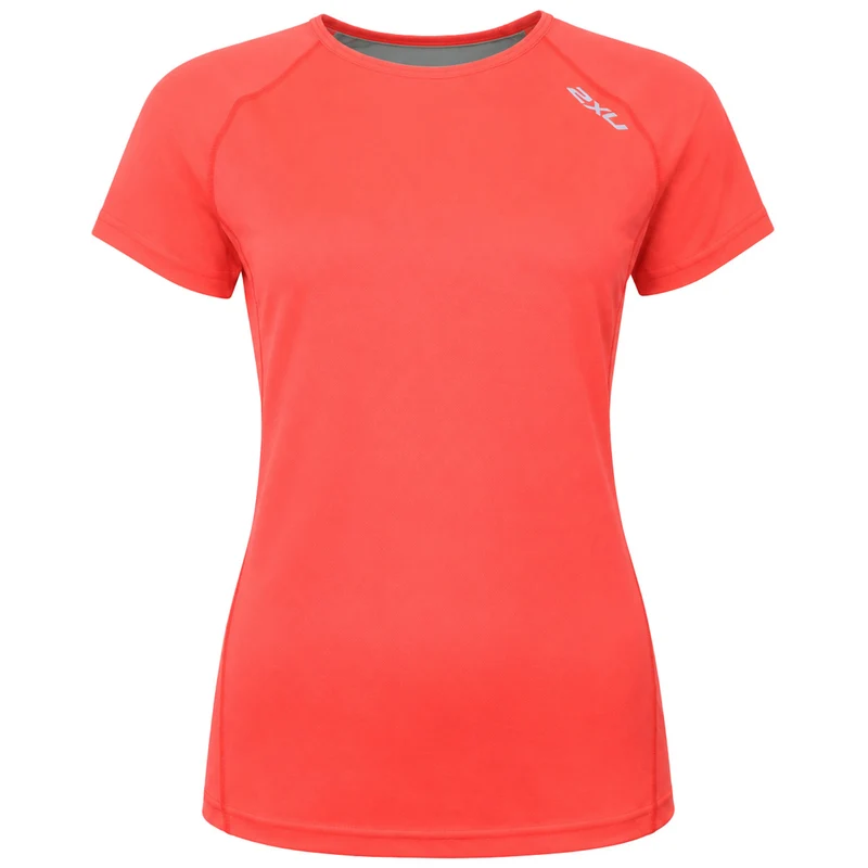 2XU Active Run Womens Orange T-Shirt XL