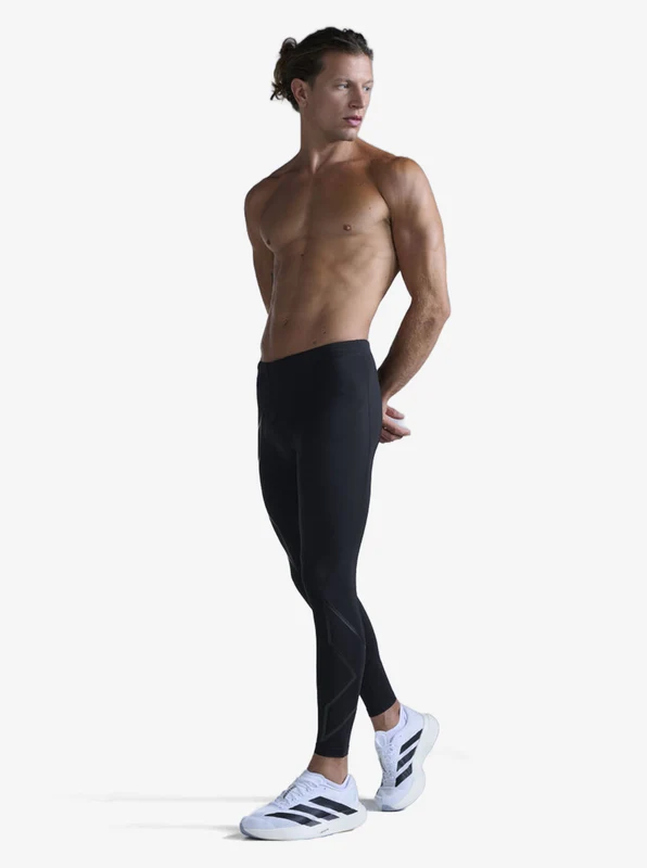 Compression Tights BLK/SLV / 2XL