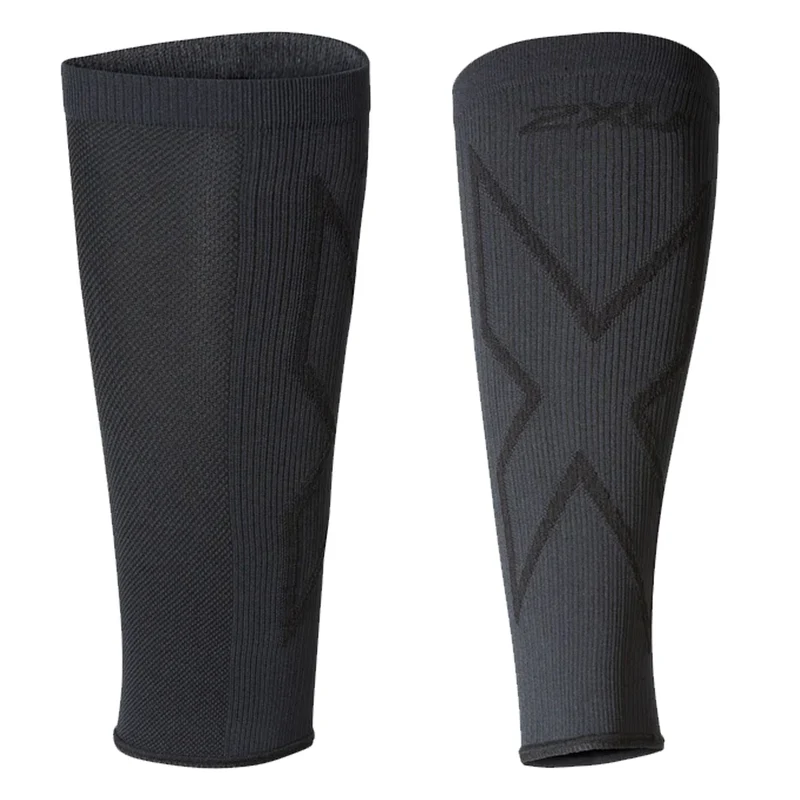 2XU Compression Unisex Titanium/Black Calf Sleeves XS