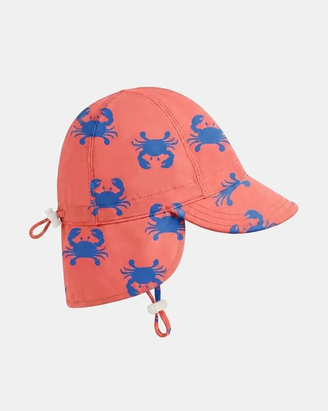 Toshi Baby Swim Flap Cap - Pirate Mud Crabs Pirate Mud Crabs / XS