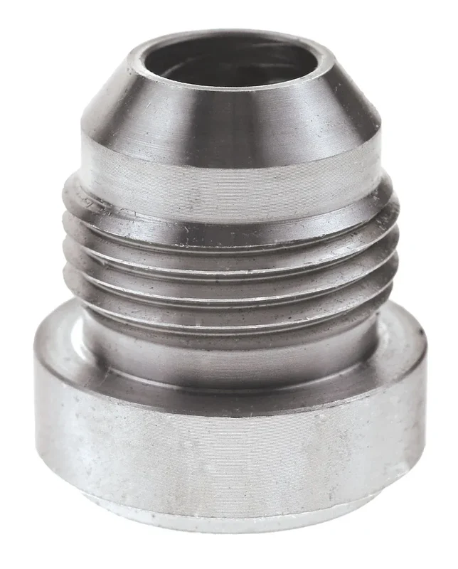 Stealth Ride Weld-On Male AN Fitting - Aluminium, Steel & Stainless -8AN / Steel
