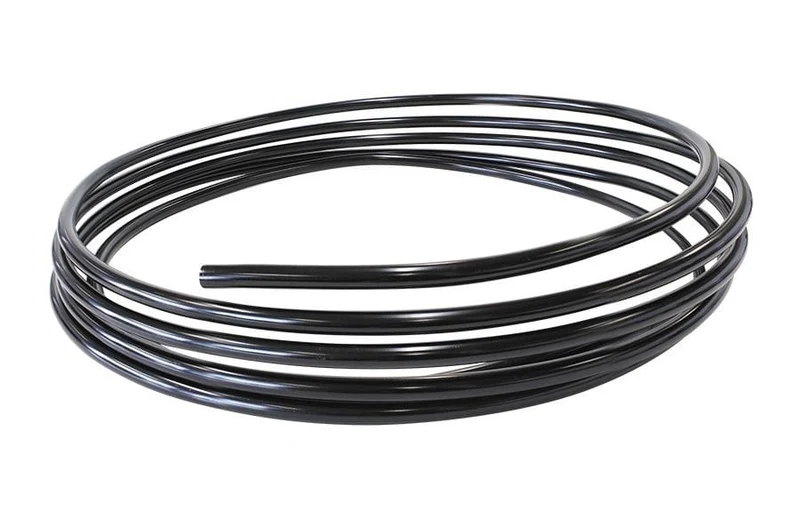 Stealth Ride Aluminium Fuel Line - 7.6m Roll 1/2" / 12.7mm / 7.6M / Black Alloy