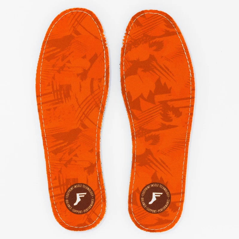 FP Kingfoam Red Camo Flat Insoles M