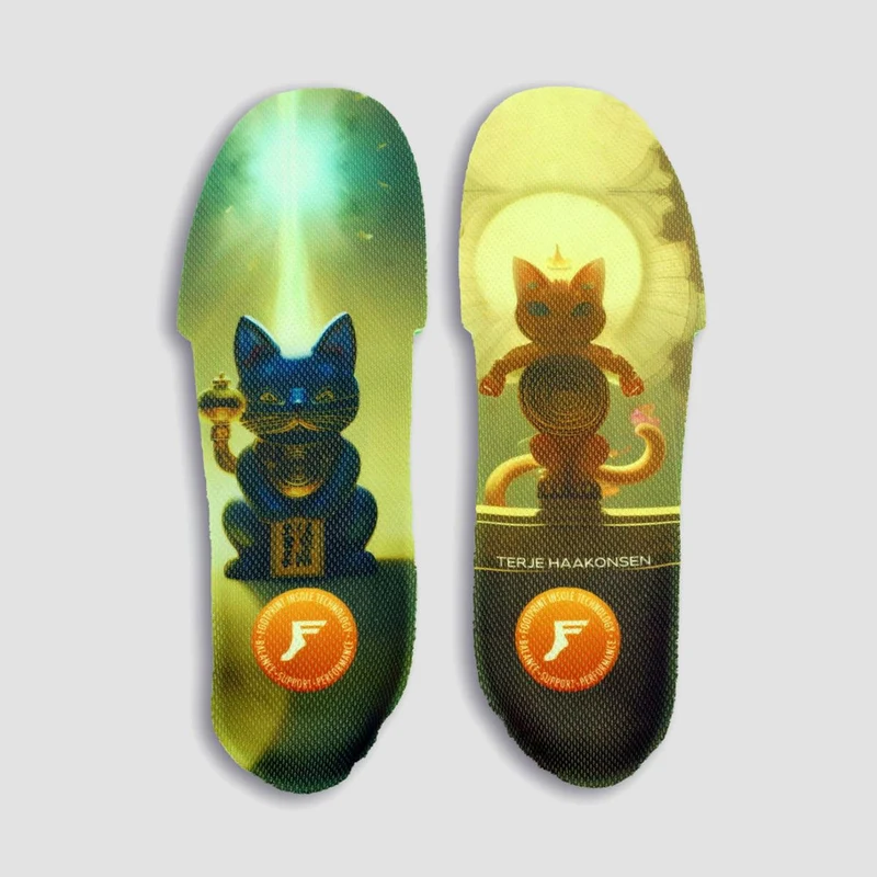 Footprint Gamechanger Pro Insoles Terje Haakonsen Maneki Neko 12.5-13uk / Terje Haakonsen Maneki Neko