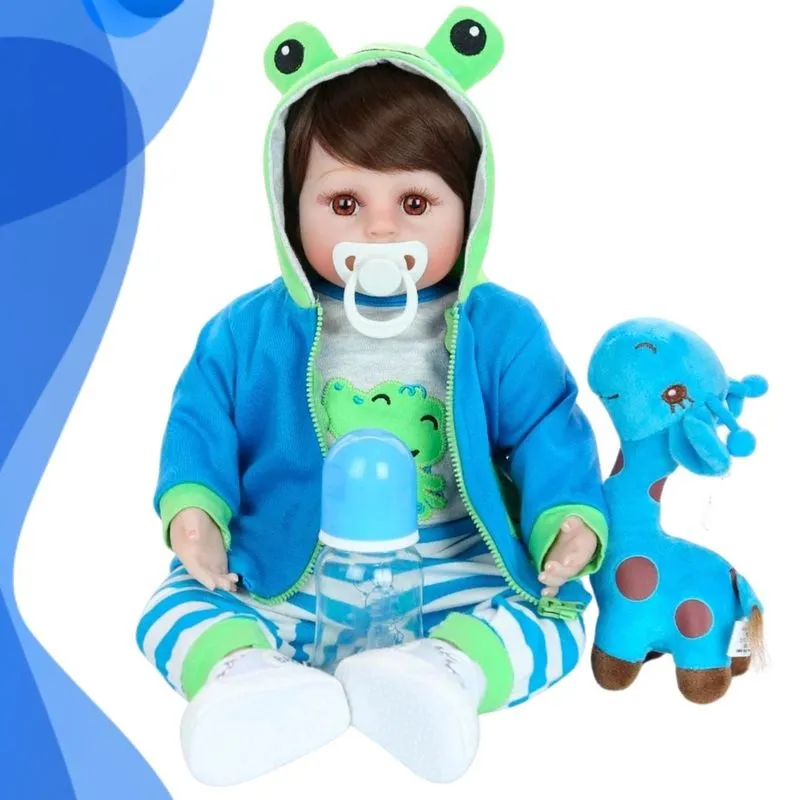 Bebê Reborn Menino Silicone New Happy