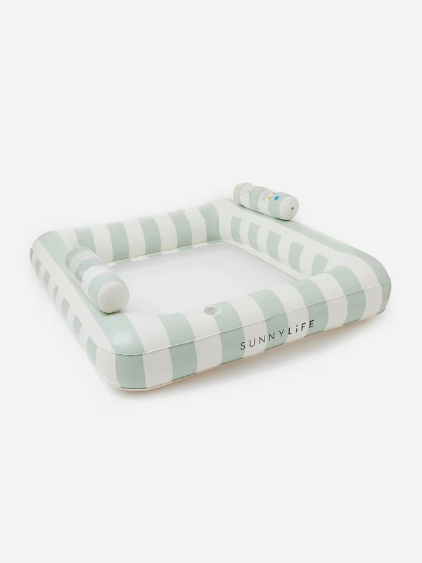 Sunnylife Deluxe Twin Hammock Float O/S / SOFT OLIVE
