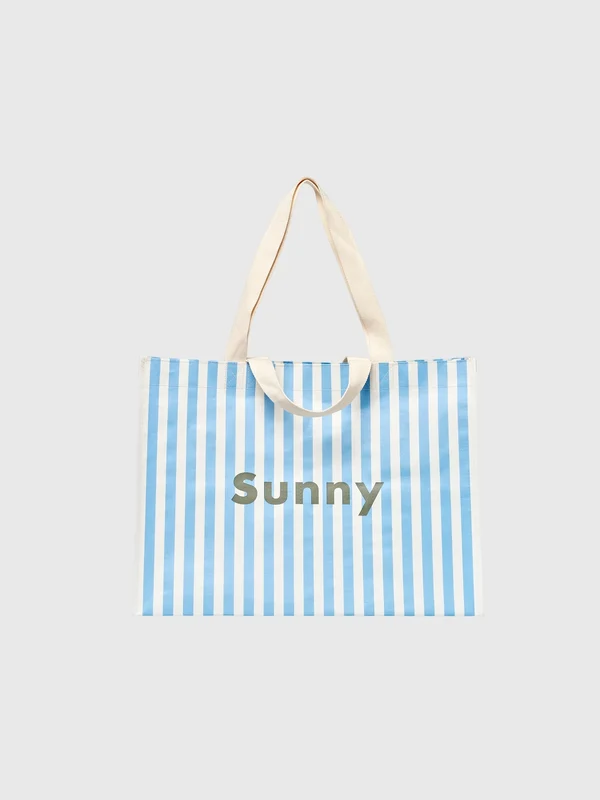 Sunnylife Carryall Beach Bag O/S / LA MER BLUE STRIPE