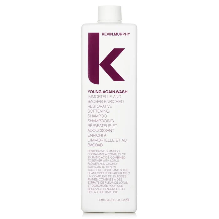 Young.again.wash (immortelle And Baobab Infused Restorative Softening Shampoo - To Dry Brittle Hair) 1000ml/33.6oz