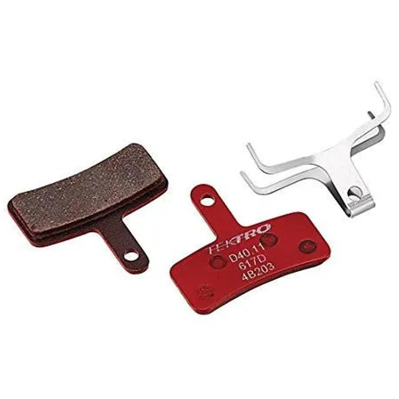 Tektro D40.11 Dorado Metal-Ceramic Disc Brake Pads Red