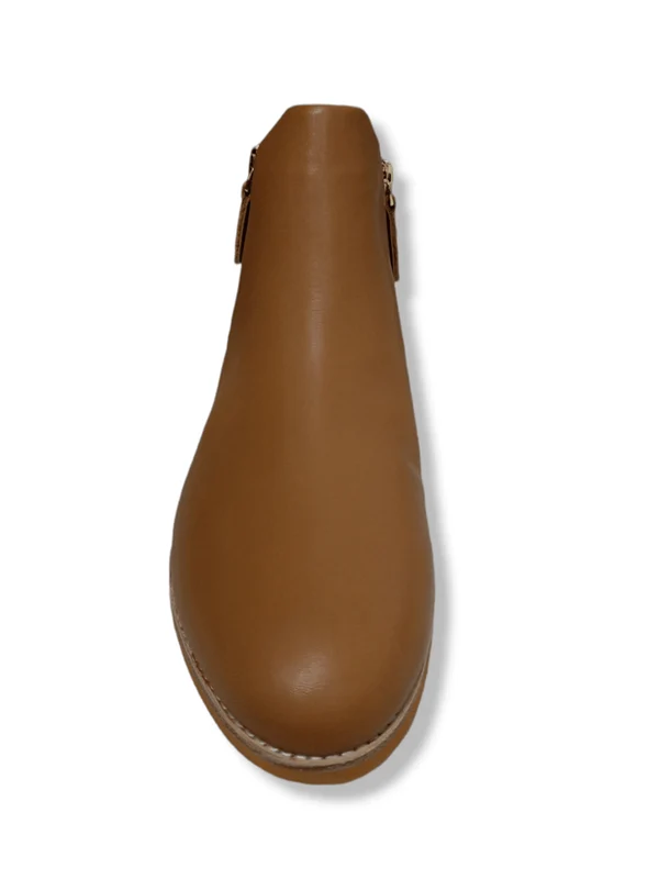 Rollie Womens Side Zip All Soft Tan Tan / 37