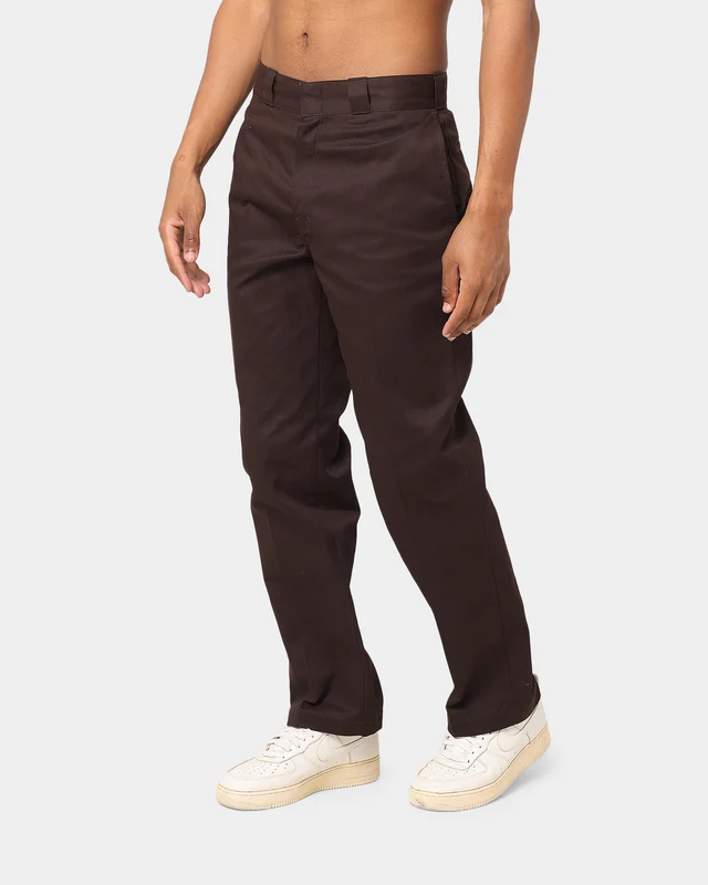 Dickies Original 874 Work Pants Dark Brown 34