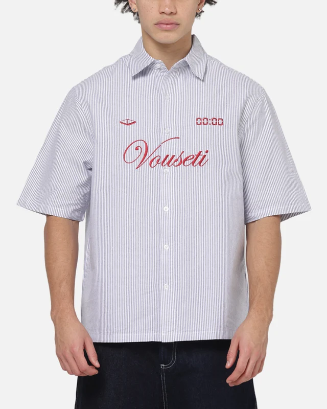 Vouseti Off Court Button Up Shirt M